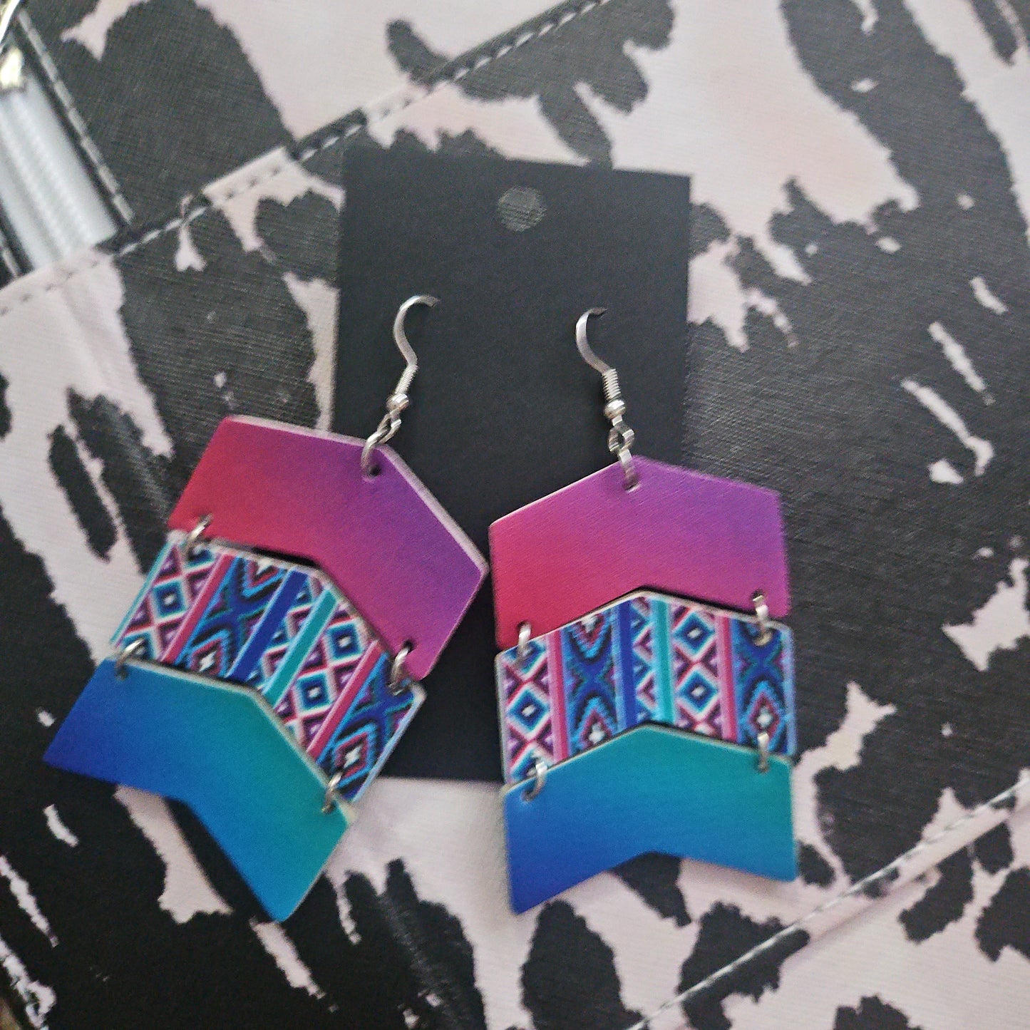 3 Tier Earrings