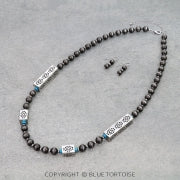Western Aztec Navajo Style Pearl Necklace Set