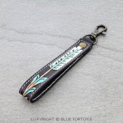 Western Genuine Leather Keychain - Arrow