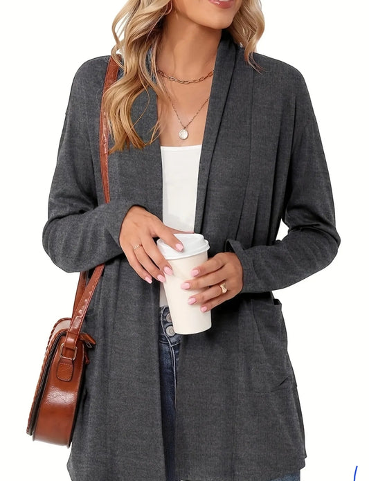 Gray Cardigan