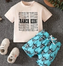 Ranch Kids Shorts Outfit