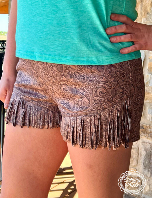 Tooled Babe Shorts