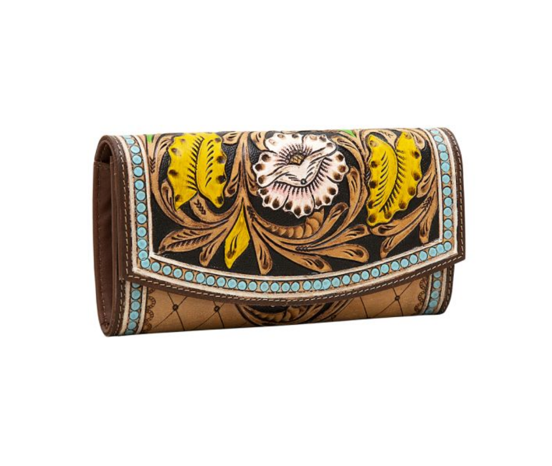 Boho Blues Wallet