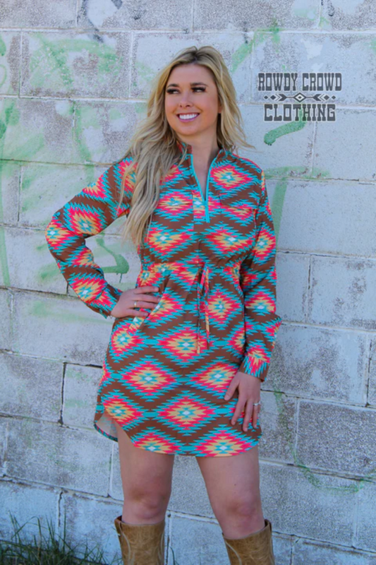 Alamosa Aztec Dress