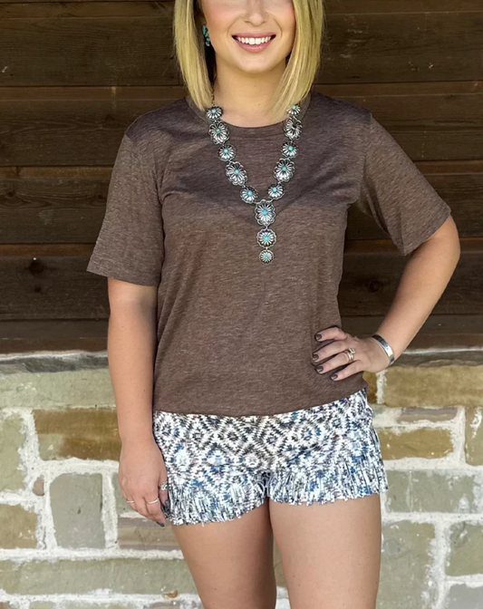 Country Rustic Aztec Shorts