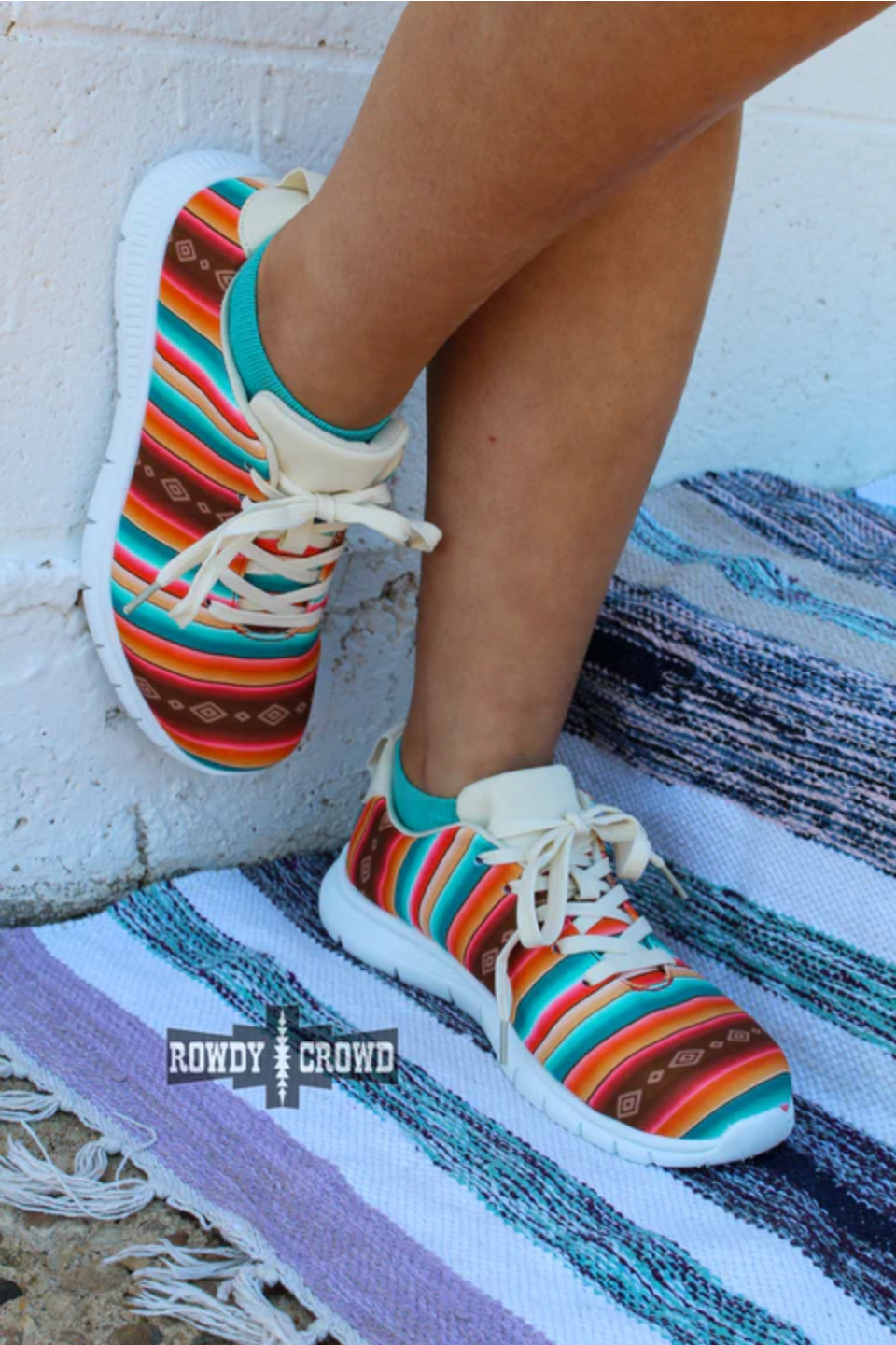 Seymour Serape Print Sneakers