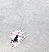 Western Cowboy Arrowhead Necklace
