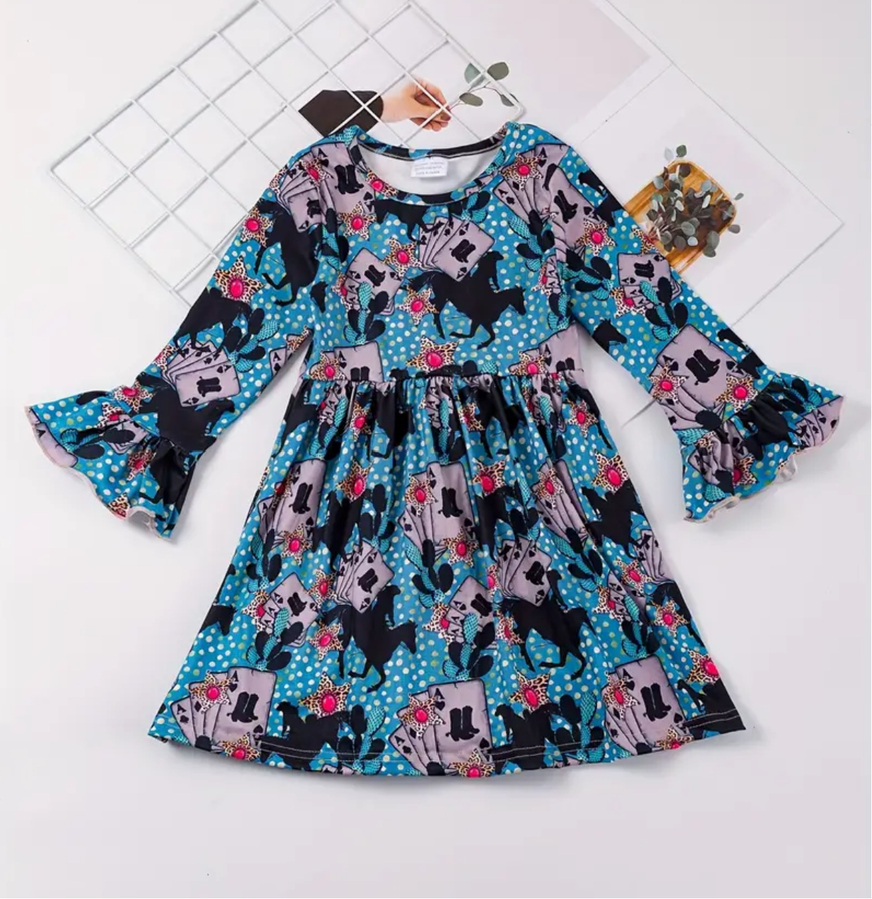 Ace Of Cards Girls Dress