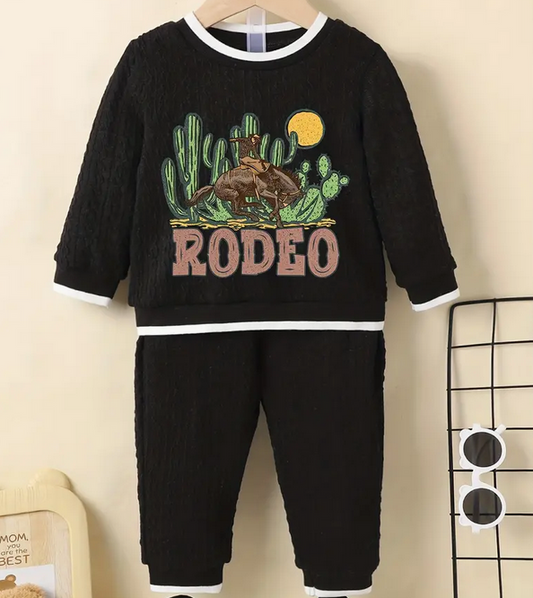 Black Bronc Rodeo Sweater Outfit