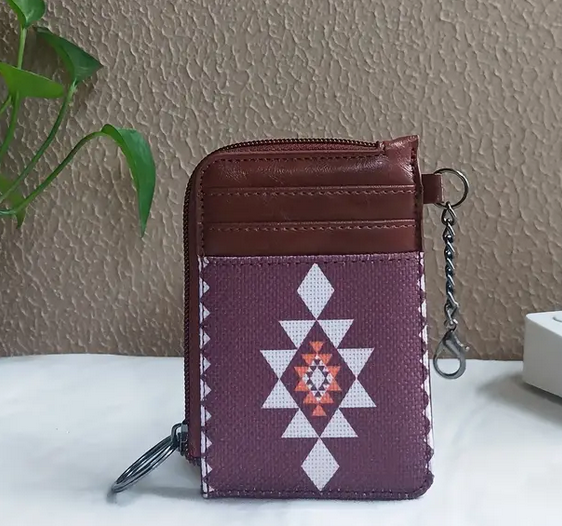 Small Wallet Purple