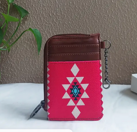 Small Wallet Red