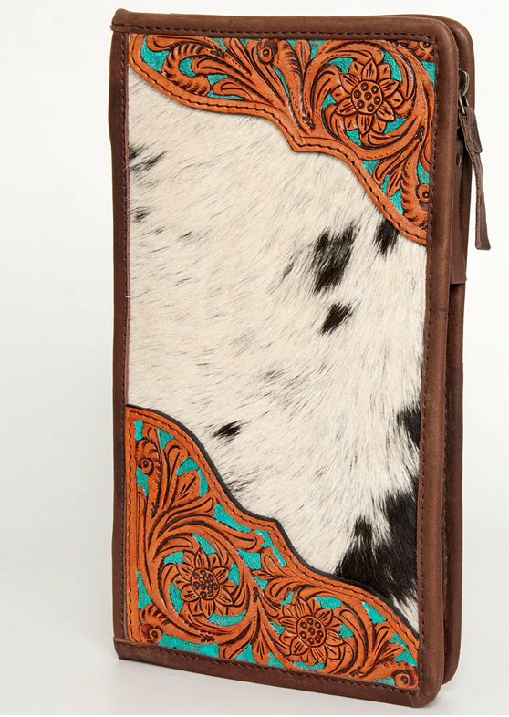 Flat Hand Tooled Jewelry Box