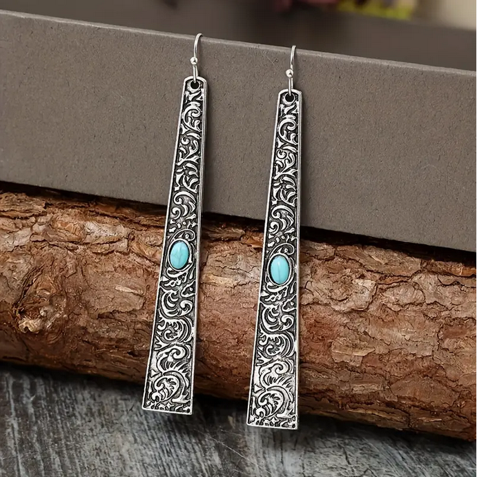 Long Bar Earrings