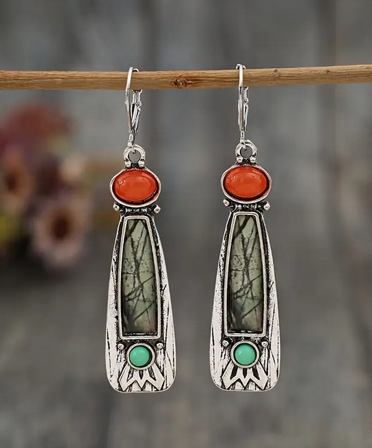 Multi Colored Earrings