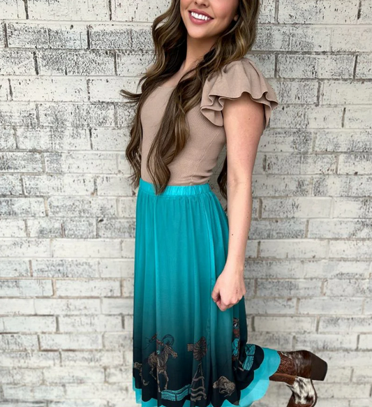 God's Country Mesh Skirt