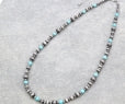 Navajo Style Pearl & Bead Necklace