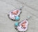 Western Horse Print Dangle Earrings
