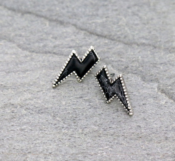 Thunder Stud Earrings