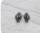 Western Hand Craft Stone Cactus Stud Earrings
