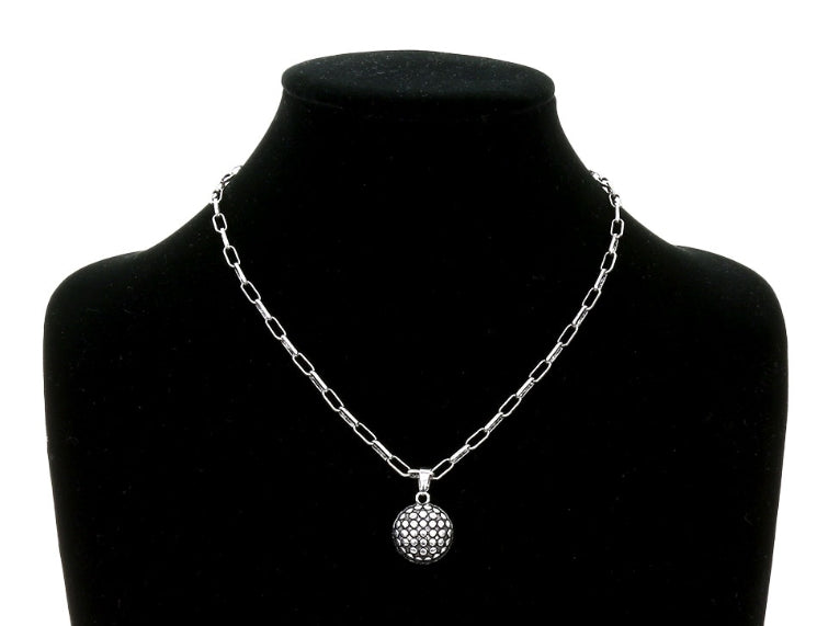 Western Round Ball Bubble Necklace