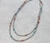 60" Navajo Style Pearl & Bead Necklace
