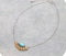 Western Geometric Semi Stone Necklace
