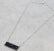 Western Hand Stone Bar Necklace