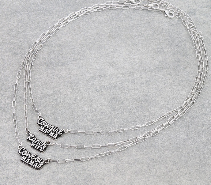 Western Theme Necklace