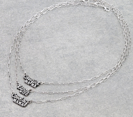 Western Theme Necklace
