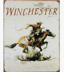 Winchester Tin Sign