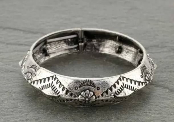 Western Pattern Stretch Bracelet