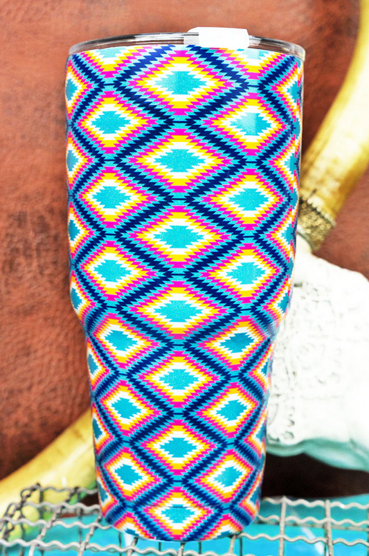 Diamond Daze 30 oz Stainless Steel Travel Mug