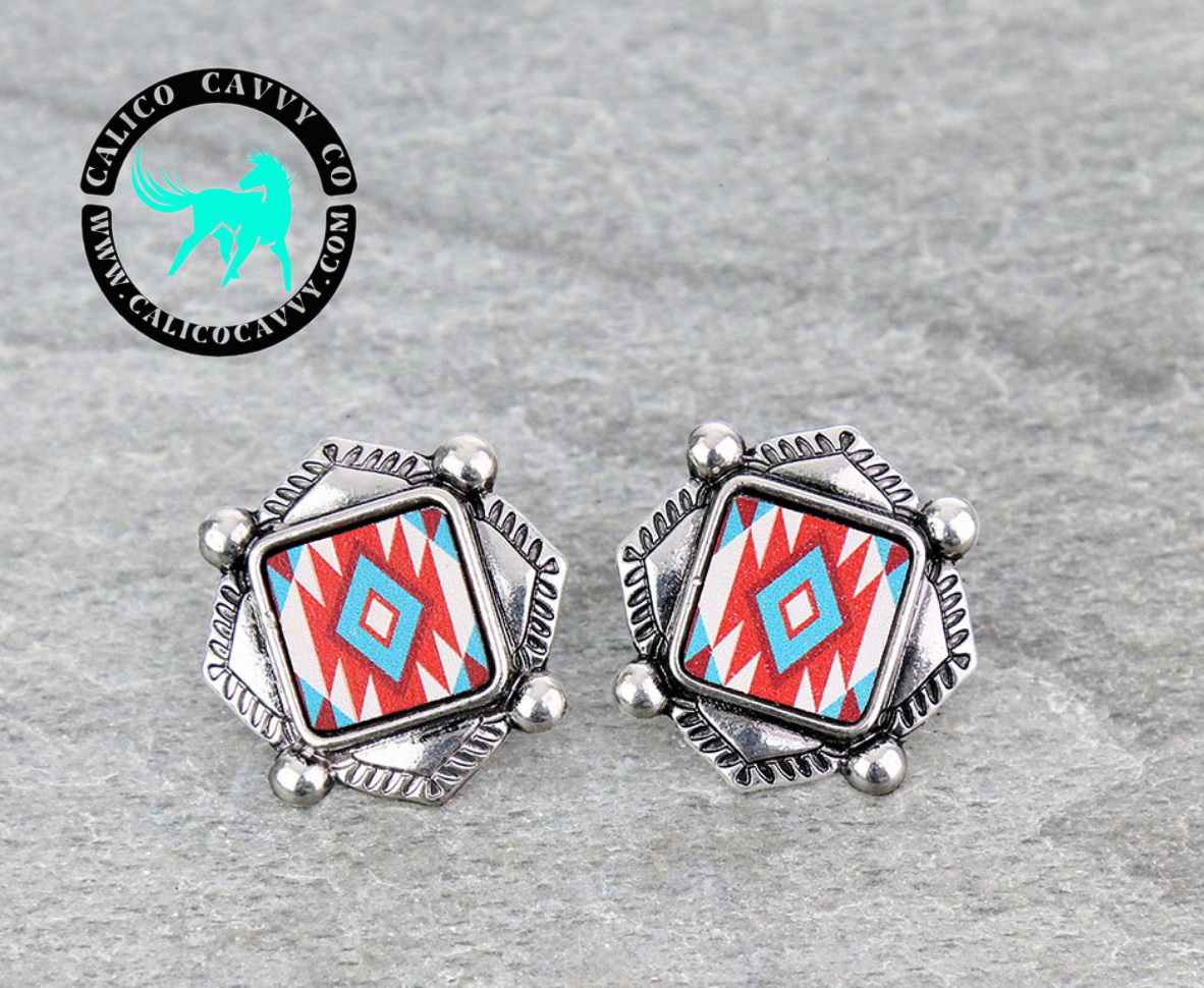 Western 2025 stud earrings