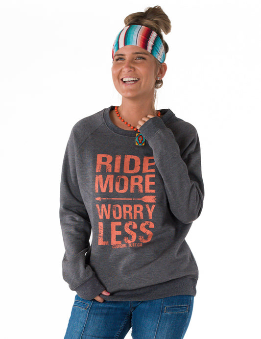 Ride More Worry Less Sweater