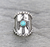 Western Thunderbird Cuff Ring