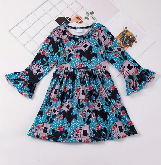 Ace Of Cards Girls Dress