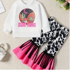 Pink Neon Moon Sweatshirt Outfit