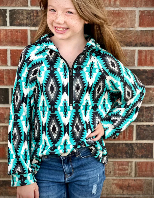 Mini Aztec Everest Pullover