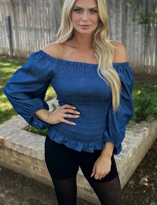 Denim Darling Dark Blue Shirt