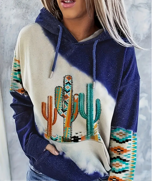Cactus Hooded Sweatshirt