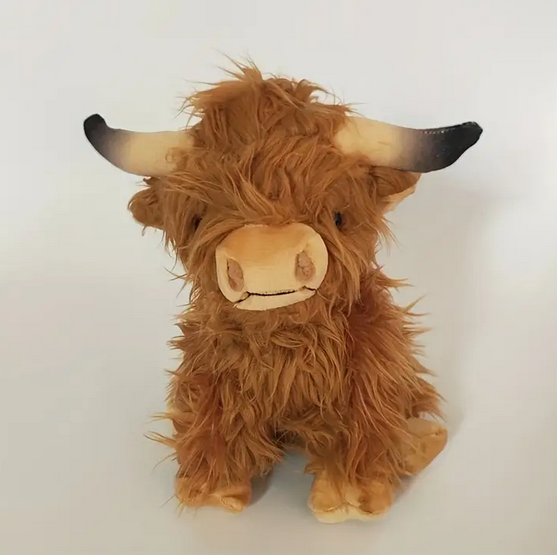 Highlander Stuffed Animal Brown