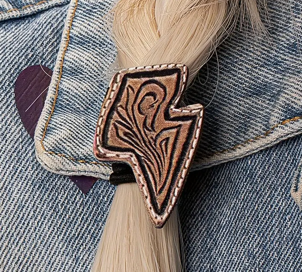 Lightning Ponytail Holder