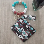 Cow Print Wallet Wristlet