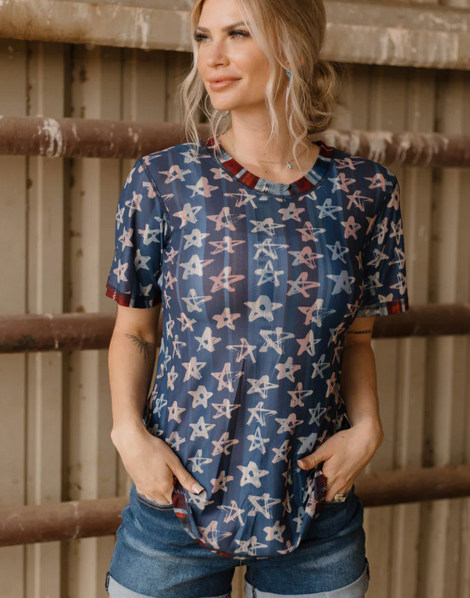 Stars & Stripes Reversible Top