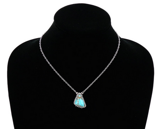 Western Semi Stone Necklace