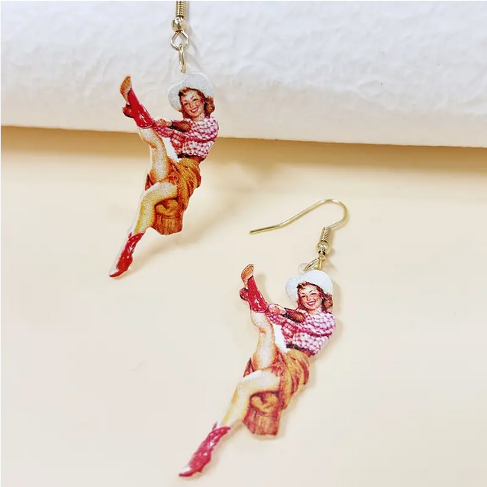 Cowgirl Earrings