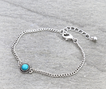 Western Stone Minimalistic Chain Bracelet