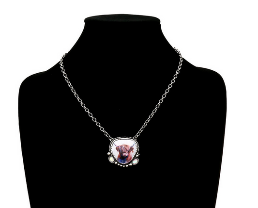 Western Highlander Pendant Necklace