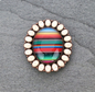 Serape Glass Bubble Phone Grip and Stand