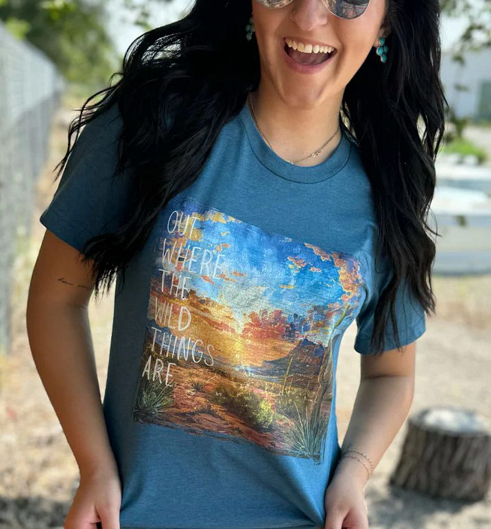 Out Where The Wild Things Are Tee